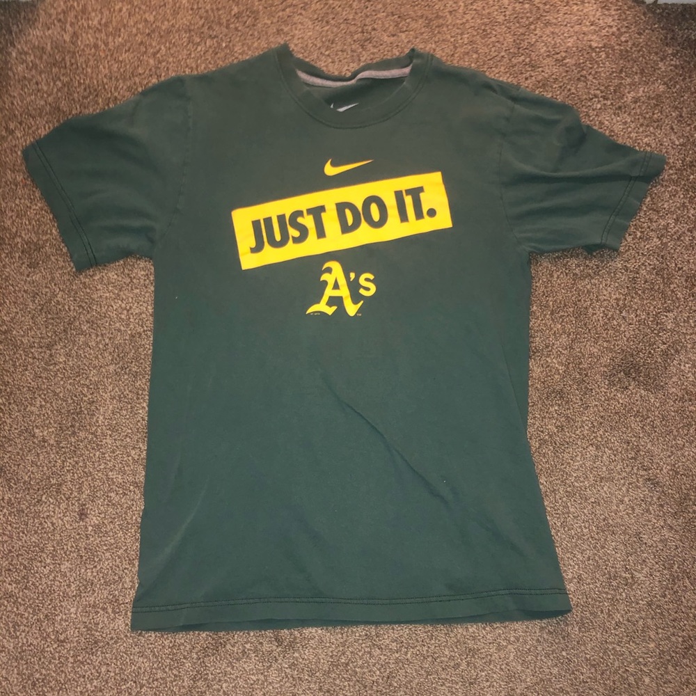 Oakland A’s Nike Just Do It T-Shirt Size Small